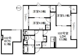 ポラリス唐津駅東の間取り画像