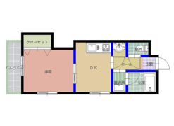 ルヴェ・デュ・ソレイユの間取り画像