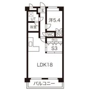 メゾンドヨサミAの間取り画像