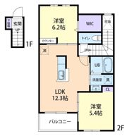 Histoire(イストワール) Ⅰの間取り画像