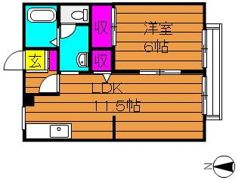 サンライフチェリオの間取り画像
