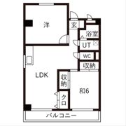 ハッピーコート駅南大路の間取り画像