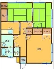 池田ハイツの間取り画像