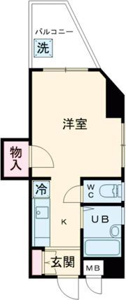 モンレーヴ別府Ⅰの間取り画像