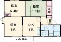 ディアス北条Eの間取り画像