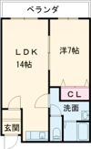 シティライフ北条の間取り画像