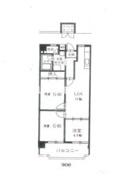 メゾン今在家の間取り画像