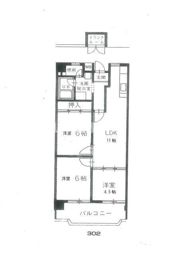 メゾン今在家の間取り画像
