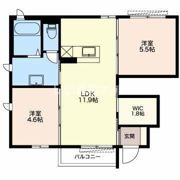 シャンブルアルテアの間取り画像