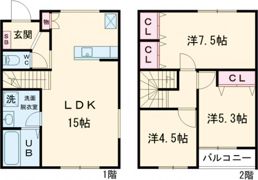 VIVITAS ARIA天満の間取り画像