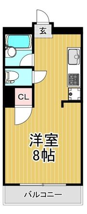 パークハイツ古田浜の間取り画像