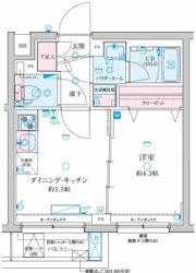 GENOVIA京成立石Ⅴの間取り画像
