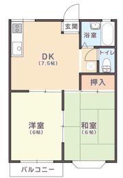 フレッシュハイツの間取り画像