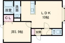 レインボーハウスエクセランの間取り画像