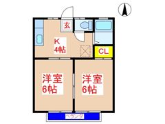 GRACIASⅠの間取り画像