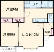 ウェルネスの間取り画像