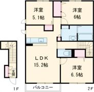 シャーメゾン チーロの間取り画像