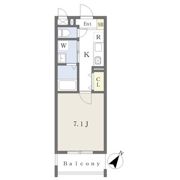 アスシード那珂川の間取り画像