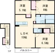 シャーメゾン チーロの間取り画像