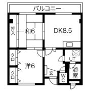 プロヴァンス・イン松原の間取り画像