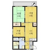 コーポ上町A棟の間取り画像