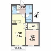 カーサグラス エステの間取り画像