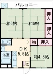 国崎ビル3の間取り画像