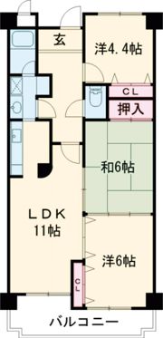 リバーサイド21の間取り画像