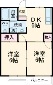 ガーデンハウス日大前の間取り画像