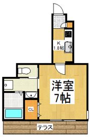 メゾンル・シェル清瀬の間取り画像