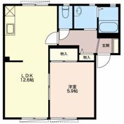 ビューテラス Bの間取り画像