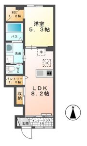 クレストコート清修の間取り画像