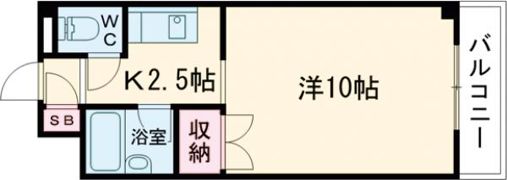 ハマダ矢野ビルの間取り画像