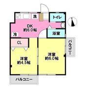 辰巳ハイツの間取り画像