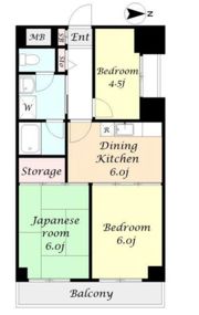エンブレム八王子本町の間取り画像