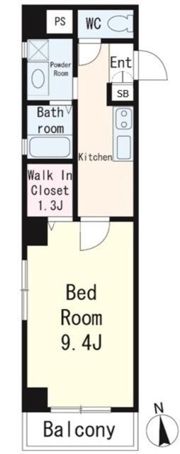 ミレネール鶴見の間取り画像