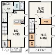 プレシューズ Aの間取り画像