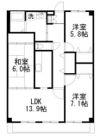 コンフォートシティの間取り画像