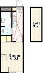 クライスコーポ榎の間取り画像
