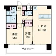 プレサンス東淀川駅前プローシェの間取り画像