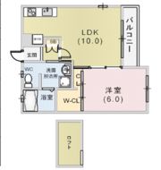 ヴィアーレ南町の間取り画像