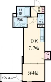 Luna terrace 近大前の間取り画像