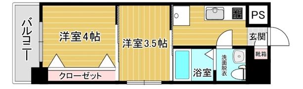リファレンス博多駅前の間取り画像