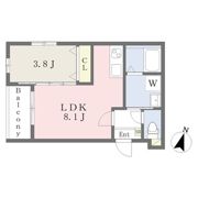 MOVE八田WESTの間取り画像