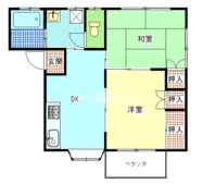 サンハイツの間取り画像