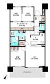 クレヴィア豊田多摩平の森 RESIDENCEの間取り画像
