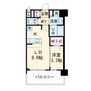 プレサンス東淀川駅前プローシェの間取り画像