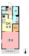 エスペランサ福島Bの間取り画像