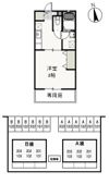 サントス青江 Aの間取り画像