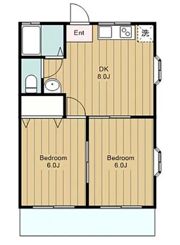 グレースパレスAの間取り画像